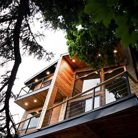 Luxury Alpine Treehouse Villa Holladay Exteriör bild