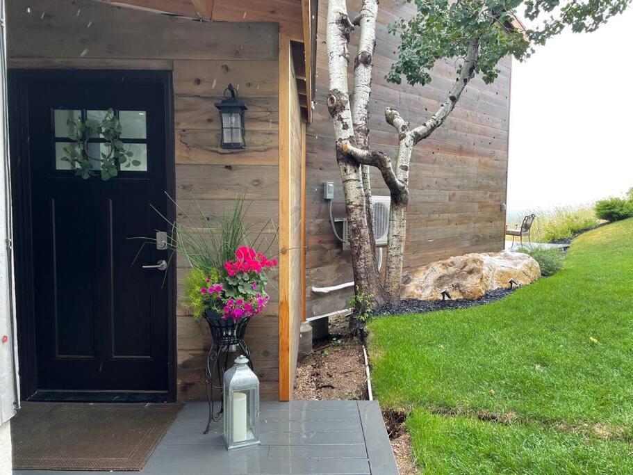 Luxury Alpine Treehouse Villa Holladay Exteriör bild