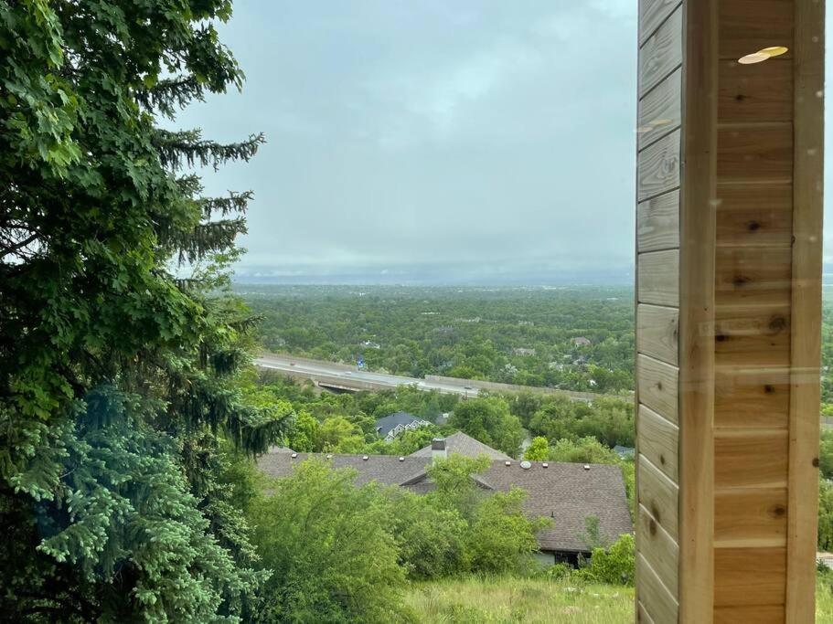 Luxury Alpine Treehouse Villa Holladay Exteriör bild