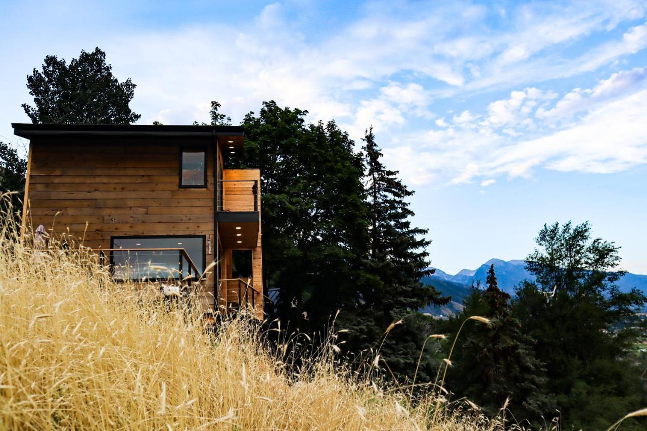 Luxury Alpine Treehouse Villa Holladay Exteriör bild